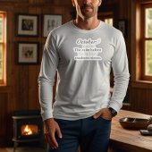 October Funny Quote | Pre-Holiday Humor Design Sweatshirt