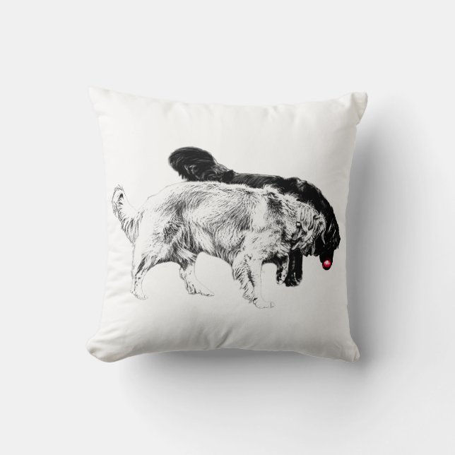 October Lantern Chase Kissen (Vorderseite)