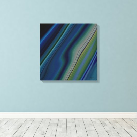 October Rain Leinwanddruck (Insitu (Holzboden))