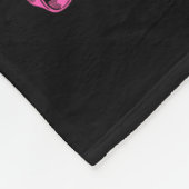 October We Wear Nk Breast Cancer Awareness Stal Wo Fleecedecke (Ecke)