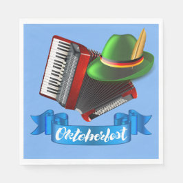 Octoberfest Accordion Serviette