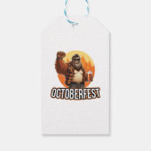 Octoberfest Bigfoot Geschenkanhänger (Rückseite)