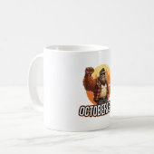 Octoberfest Bigfoot Kaffeetasse (Vorderseite Links)