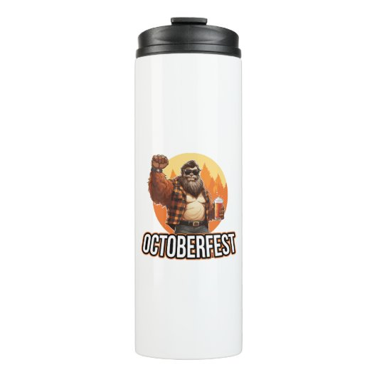 Octoberfest Bigfoot Thermosbecher (Vorderseite)
