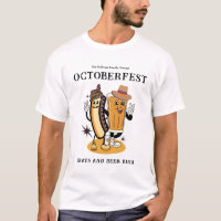 Octoberfest Brats Bierfall Party Retro Men's