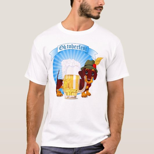 Octoberfest Dackel T - Shirts (Vorderseite)