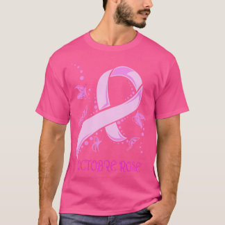 Octobre Rose Lutte Contre du Sein T-Shirt