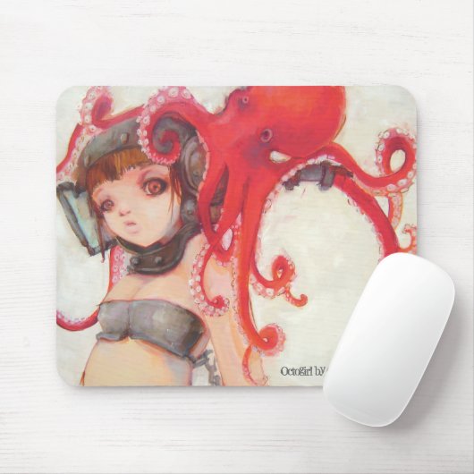Octogirl Mousepad (Mit Mouse)