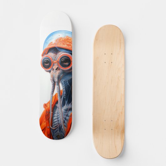Octohipster 7 3/4" skateboard (Vorderseite)