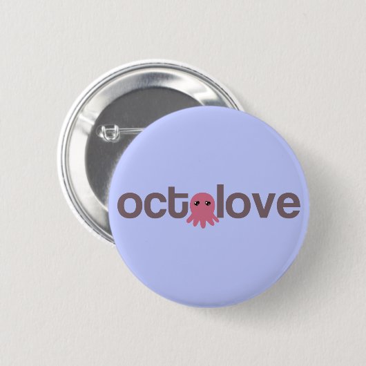 Octolove Button (Vorne & Hinten)