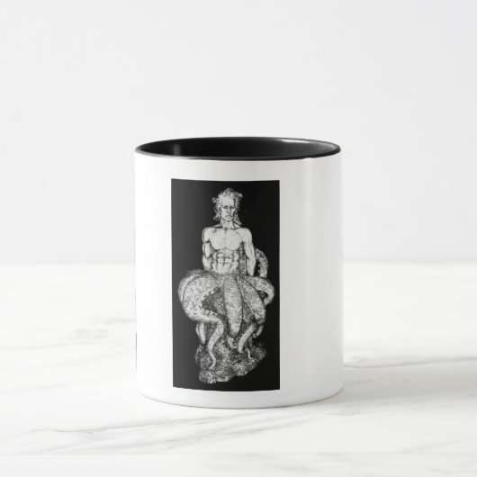 Octoman Merman ~ tun Sie mögen Meerjungfrauen? Tasse (Zentrum)