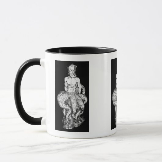 Octoman Merman ~ tun Sie mögen Meerjungfrauen? Tasse (Links)