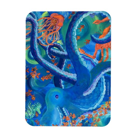 Octopacifica Magnet (Vertikal)