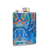 Octopacifica Vinyl Wrapped Flask Flachmann (Rechts)