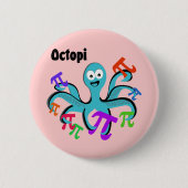 Octopi Button (Vorderseite)