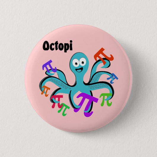 Octopi Button (Vorderseite)