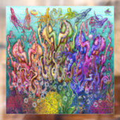 Octopi Fensteraufkleber (Blatt 2)