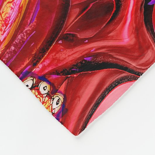 Octopi Fleece Blanket (Ecke)