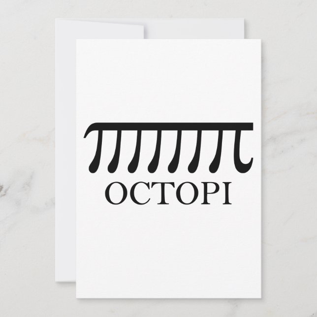 Octopi - Funny Pi Octopus Math (Vorderseite)