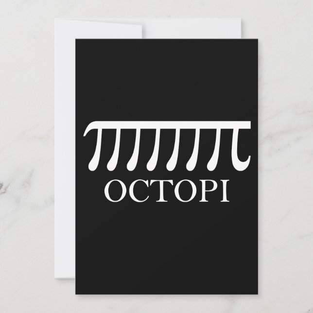 Octopi - Funny Pi Octopus Math (Vorderseite)