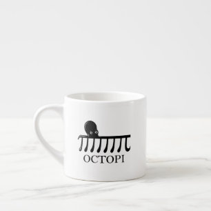 Octopi - Funny Pi Octopus Math Espressotasse
