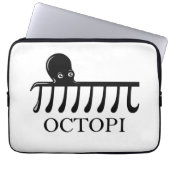 Octopi - Funny Pi Octopus Math Laptopschutzhülle (Vorderseite)