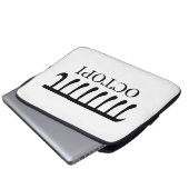 Octopi - Funny Pi Octopus Math Laptopschutzhülle (Vorne Knopf)