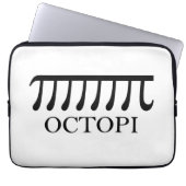 Octopi - Funny Pi Octopus Math Laptopschutzhülle (Vorderseite)