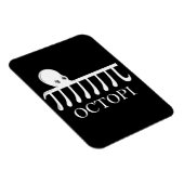Octopi - Funny Pi Octopus Math Magnet (Rechte Seite)