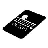 Octopi - Funny Pi Octopus Math Magnet (Linke Seite)