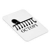 Octopi - Funny Pi Octopus Math Magnet (Rechte Seite)