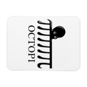 Octopi - Funny Pi Octopus Math Magnet (Horizontal)
