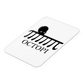 Octopi - Funny Pi Octopus Math Magnet (Linke Seite)
