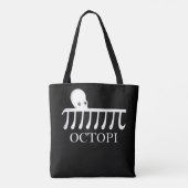 Octopi - Funny Pi Octopus Math Tasche (Rückseite)