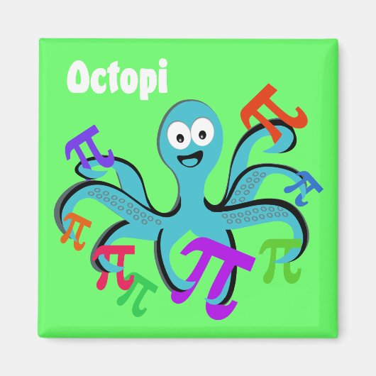 Octopi Magnet (Vorne)