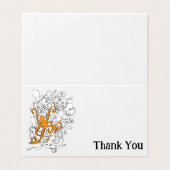 Octopi Pop Orange (Außenseite Aufgefaltet)