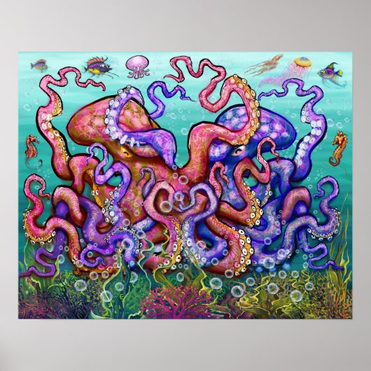 Octopi Poster (Vorne)