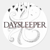 Octopii (Rundaufkleber) Runder Aufkleber (Vorderseite)