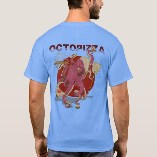 Octopizza T-Shirt (Rückseite)