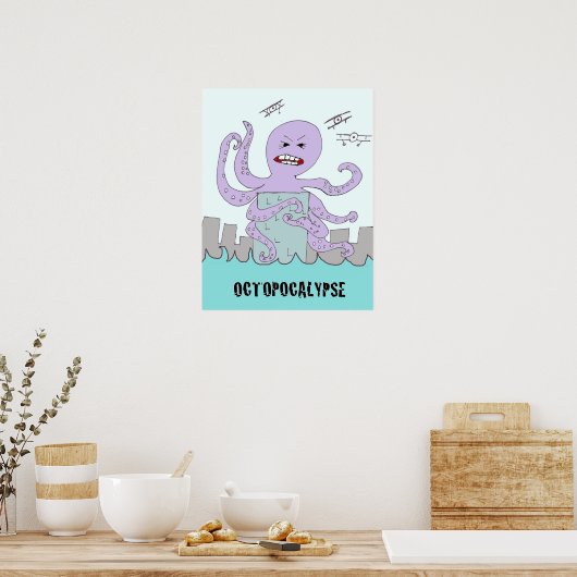 Octopocalypse Poster (Küche)
