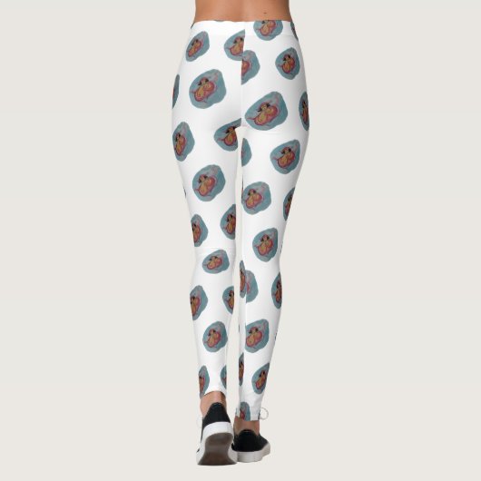 Octopodia Meditat Legging Leggings (Rückseite)