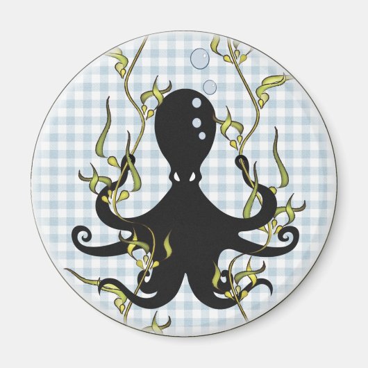 Octopus 2'25" Magnet (Vorne)