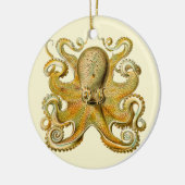 Octopus antike Illustration Seeungeheuer Keramikornament (Links)