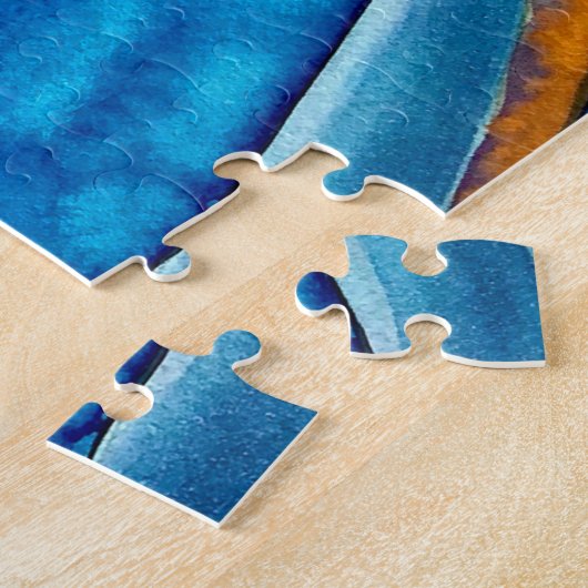 Octopus Aquarell unter Meereskunst Puzzle (Seite)