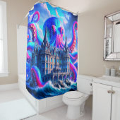 Octopus Art Duschvorhang (Beispiel)