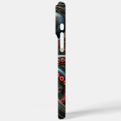 Octopus Art: Eine lebendige Kreation Case-Mate iPhone Hülle (Rückseite / Links)