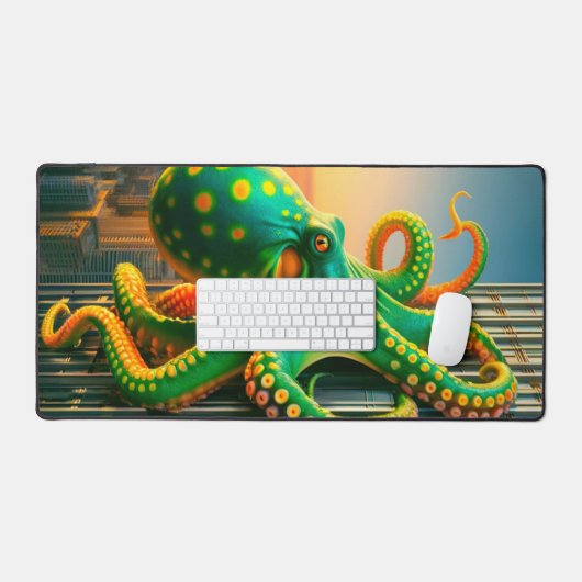 Octopus Art Schreibtischunterlage (Tastatur & Maus)