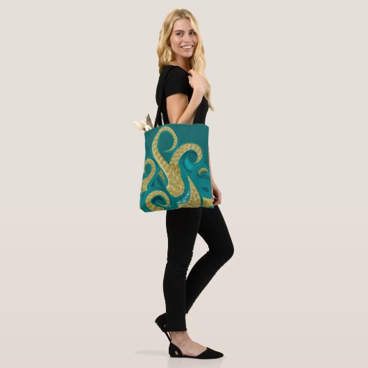 Octopus Art Tasche (Am Model)