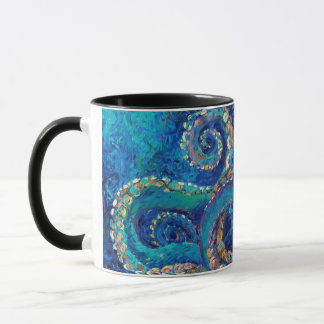 Octopus art tasse