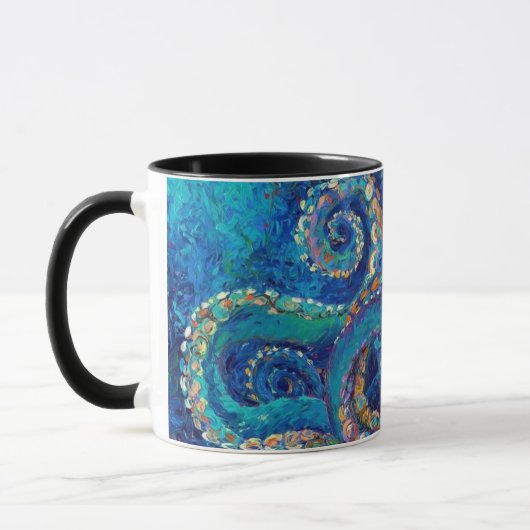 Octopus art tasse (Links)